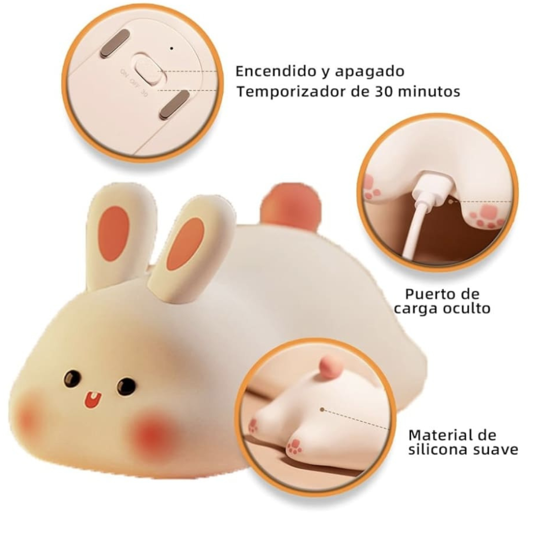 Lampara Led de Conejo