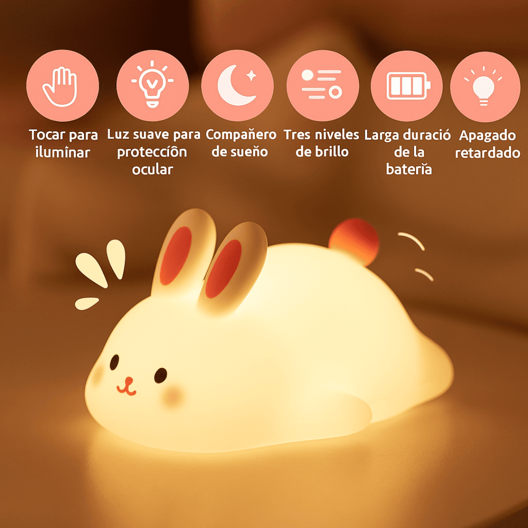 Lampara Led de Conejo